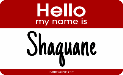 Hello my name is Shaquane png download