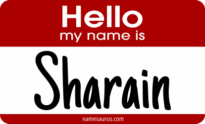 Hello my name is Sharain png download