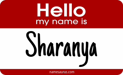 Hello my name is Sharanya png download