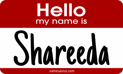 Hello my name is Shareeda png download