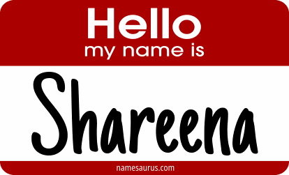 Hello my name is Shareena png download