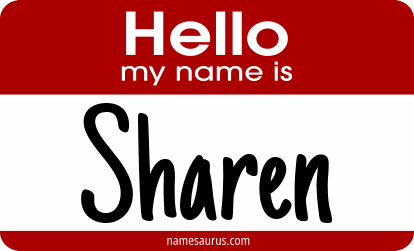 Hello my name is Sharen png download
