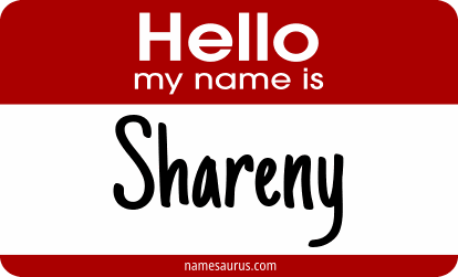 Hello my name is Shareny png download