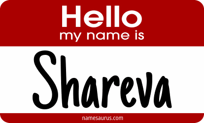 Hello my name is Shareva png download