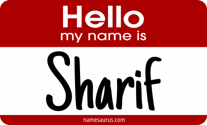 Hello my name is Sharif png download