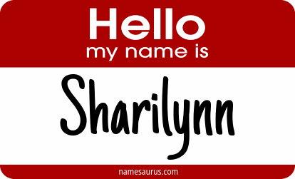 Hello my name is Sharilynn png download