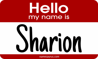 Hello my name is Sharion png download