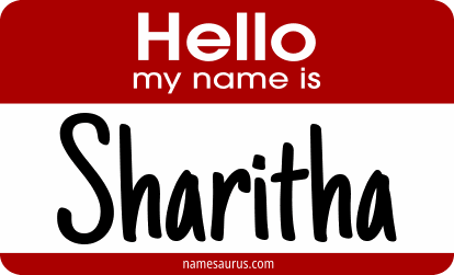 Hello my name is Sharitha png download