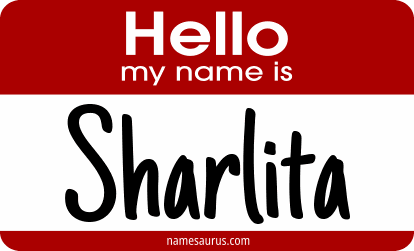 Hello my name is Sharlita png download
