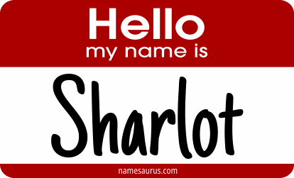 Hello my name is Sharlot png download