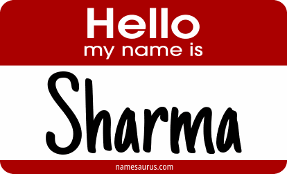 Hello my name is Sharma png download