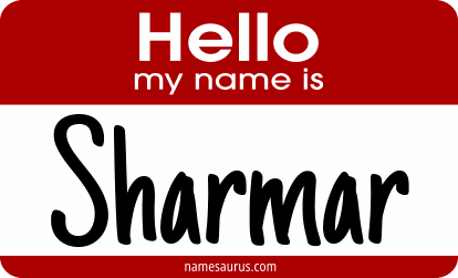 Hello my name is Sharmar png download