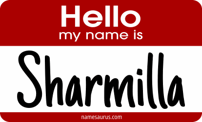 Hello my name is Sharmilla png download