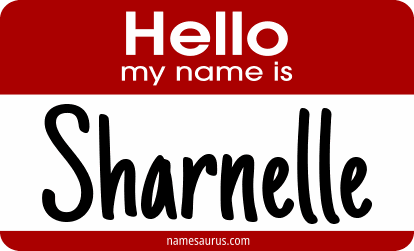 Hello my name is Sharnelle png download