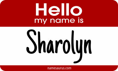 Hello my name is Sharolyn png download