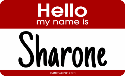 Hello my name is Sharone png download