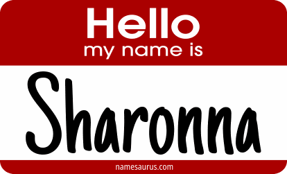 Hello my name is Sharonna png download