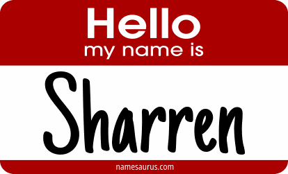 Hello my name is Sharren png download