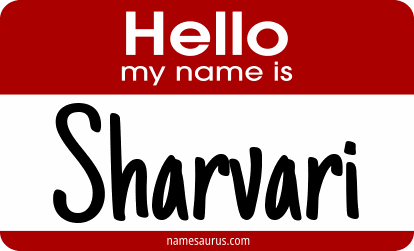 Hello my name is Sharvari png download