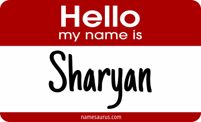 Hello my name is Sharyan png download