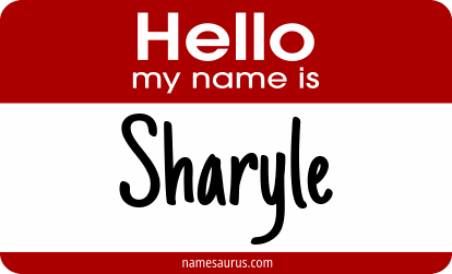 Hello my name is Sharyle png download