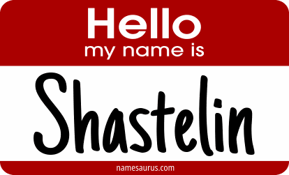 Hello my name is Shastelin png download