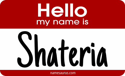 Hello my name is Shateria png download