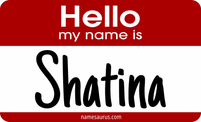 Hello my name is Shatina png download