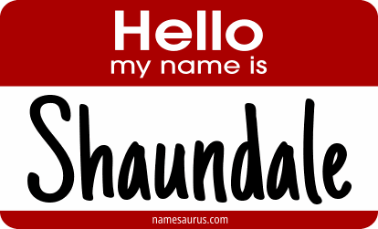 Hello my name is Shaundale png download