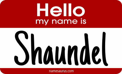 Hello my name is Shaundel png download