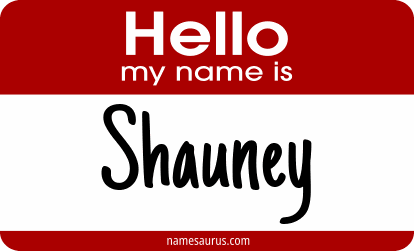 Hello my name is Shauney png download