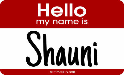 Hello my name is Shauni png download