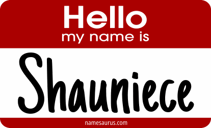 Hello my name is Shauniece png download