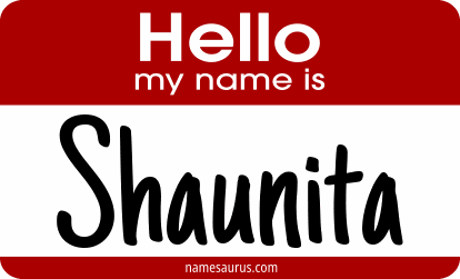 Hello my name is Shaunita png download