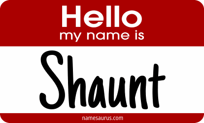 Hello my name is Shaunt png download