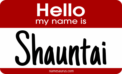 Hello my name is Shauntai png download