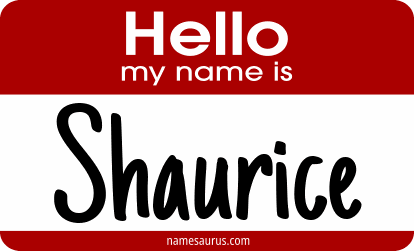 Hello my name is Shaurice png download