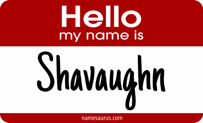 Hello my name is Shavaughn png download