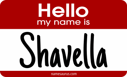 Hello my name is Shavella png download