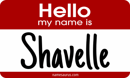 Hello my name is Shavelle png download