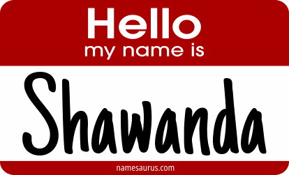 Hello my name is Shawanda png download