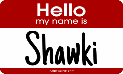 Hello my name is Shawki png download