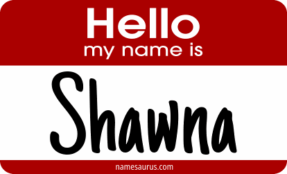 Hello my name is Shawna png download