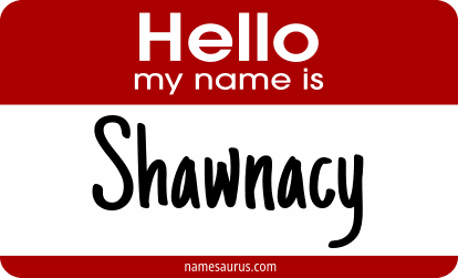 Hello my name is Shawnacy png download