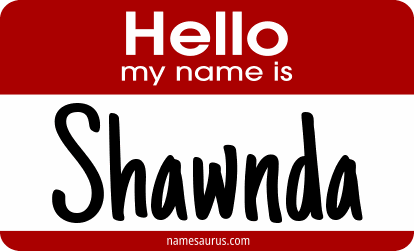 Hello my name is Shawnda png download