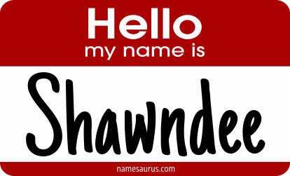 Hello my name is Shawndee png download