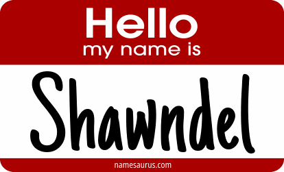 Hello my name is Shawndel png download