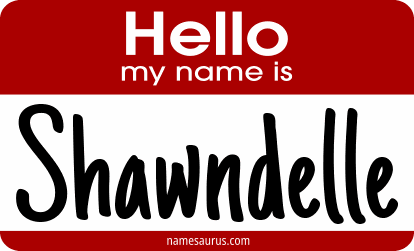 Hello my name is Shawndelle png download