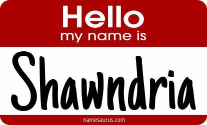 Hello my name is Shawndria png download