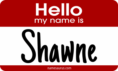 Hello my name is Shawne png download